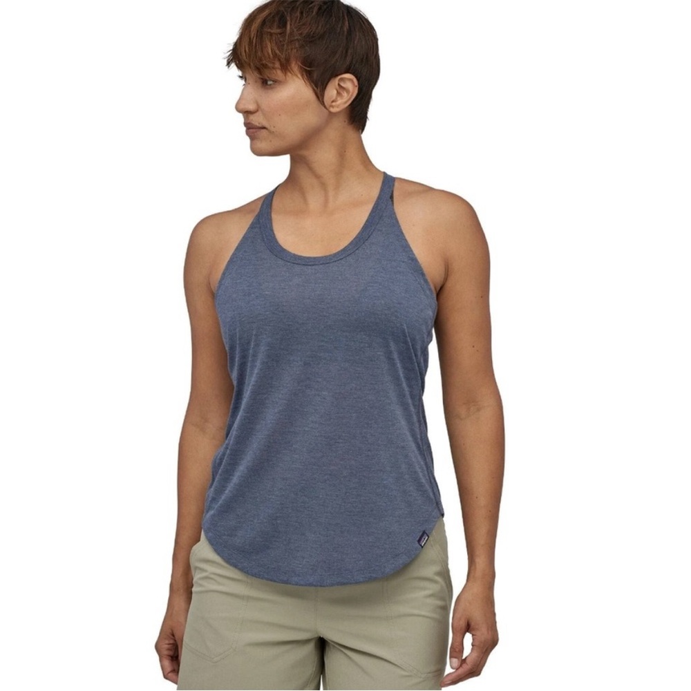 Patagonia Women's Heather Blue Tank Top